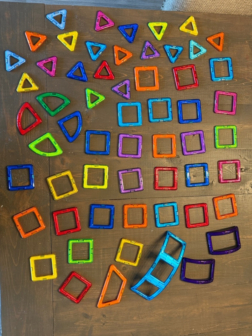 Assorted Magformers Lot Magnetic Play Blocks